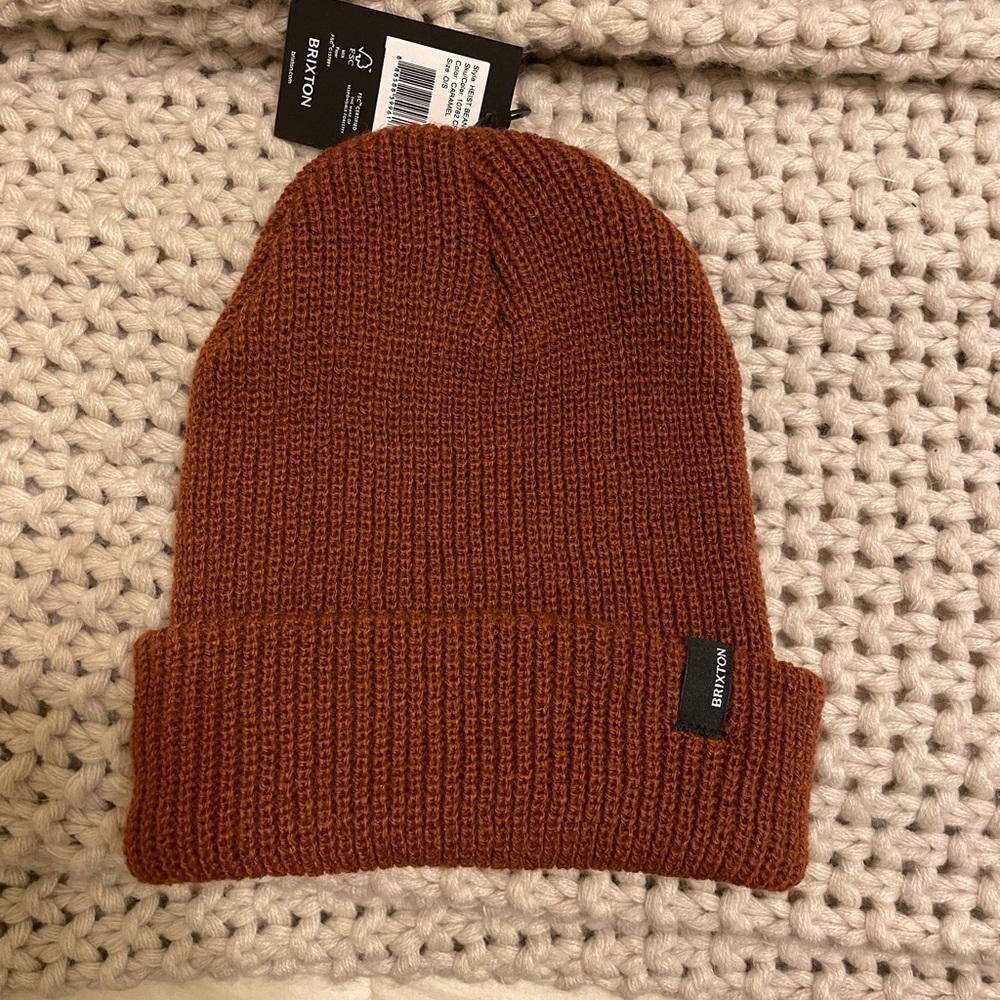 Brixton Heist Beanie - Caramel